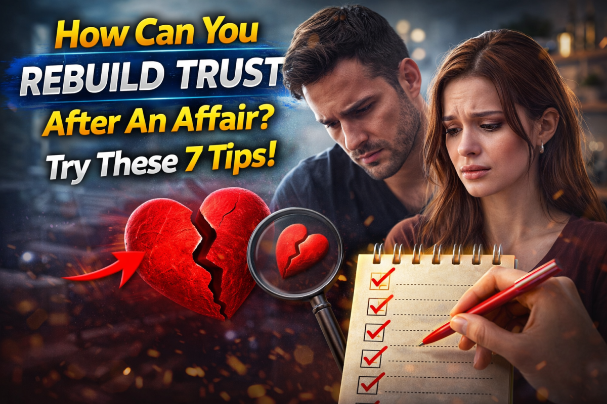 How Can You Rebuild Trust After An infidelity? Try These 7 Tips!