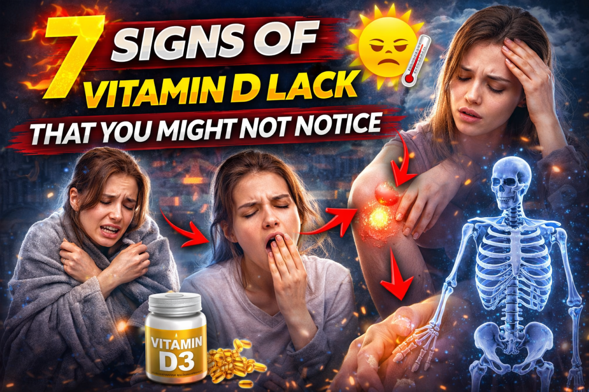 7 Signs Of Vitamin D Lack That You Might Not Notice