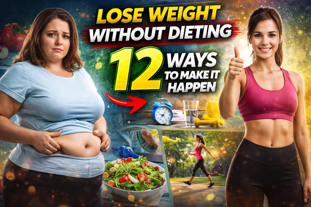 How To Lose Weight Without Dieting: 12 Ways To Make It