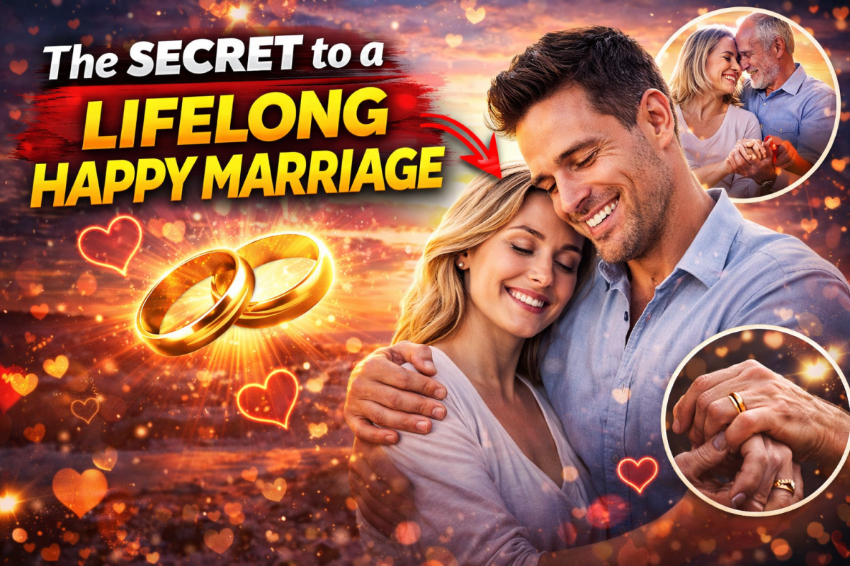The Secret to a Lifelong Happy Marriage
